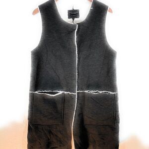 Sanctuary Clothing Long Sherpa Vest‎